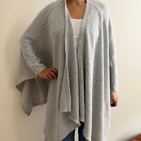 Isabel Maternity by Ingrid & Isabel Gray Open Cardigan Size OS - Picture 9 of 11